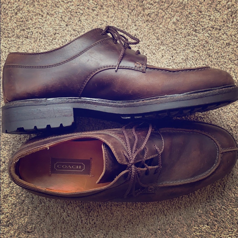 Vintage Coach Men’s Leather Loafers